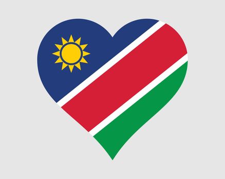 Namibia Heart Flag