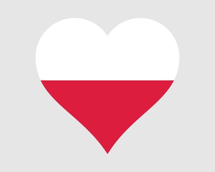 Poland Heart Flag