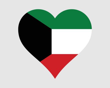 Kuwait Heart Flag
