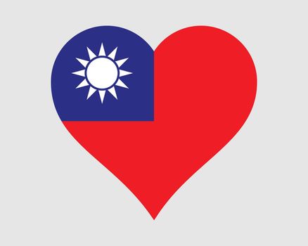 Taiwan Heart Flag