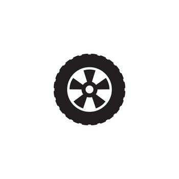 car wheel vector icon design