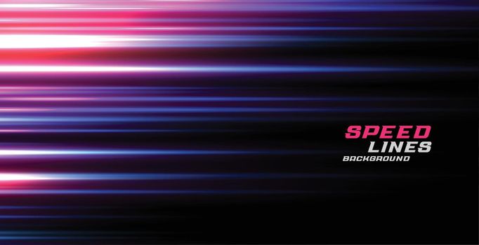 colorful light effect speed lines motion background