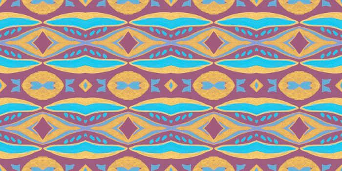 Seamless ethnic background. Geometric aztec pattern.