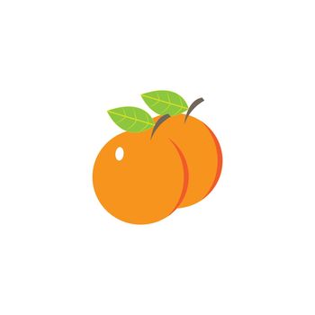 orange fruits logo