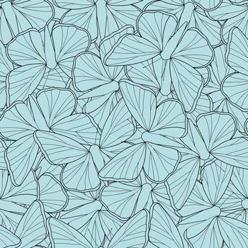 Seamless pattern with butterfly texture background illustration