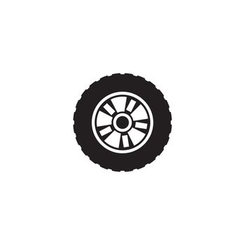 car wheel vector icon design