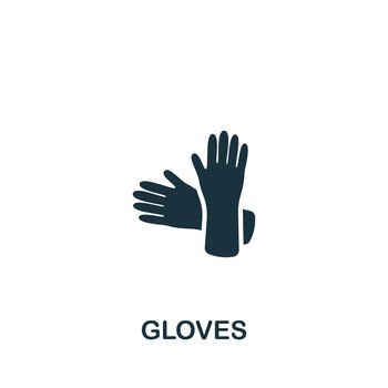 Cloves icon. Monochrome simple icon for templates, web design and infographics