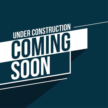 under construction coming soon modern template