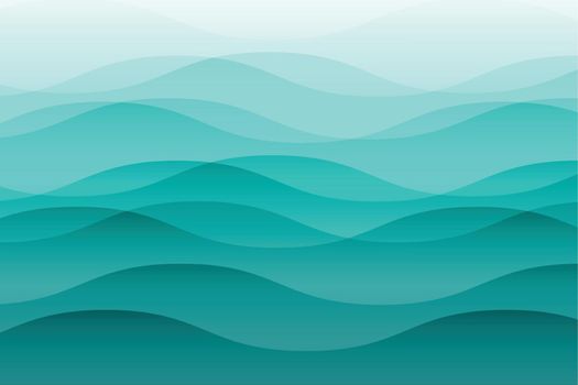 turquoise ocean color sea waves with ripples background