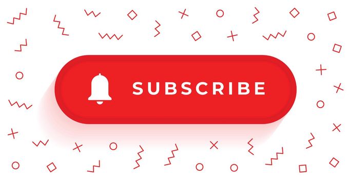 subscribe button with bell icon