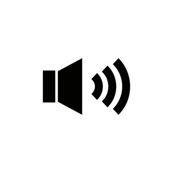 Speaker icon. Sound and volume.