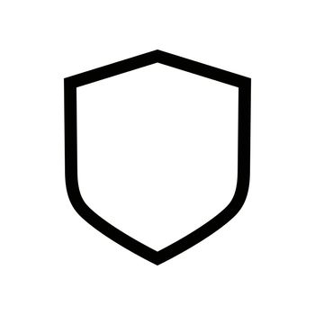 Shield icon. Defense and security. Vectors.