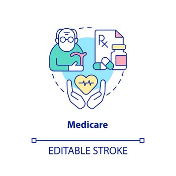 Medicare concept icon