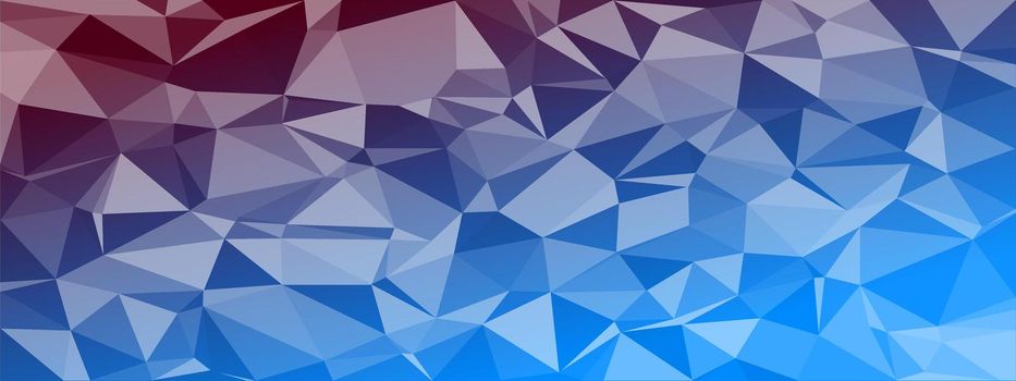 low poly abstract modern background. bright colors chaotic triangles of variable size and rotation. Minimalist layout for business card landing page wallpaper website brochure. Trendy vector eps10