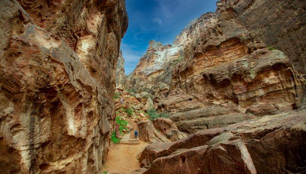 Petra Jordan a spectacular estate with red rocks and high mountains in 20 February 2020