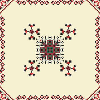 Ukrainian embroidery pattern 62