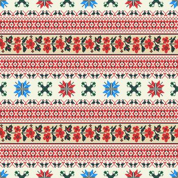 Ukrainian embroidery pattern 83