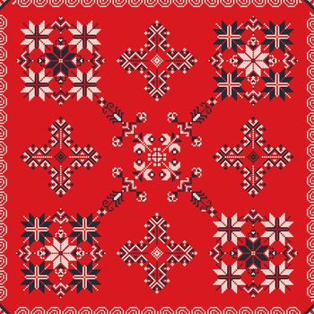 Ukrainian embroidery pattern 89