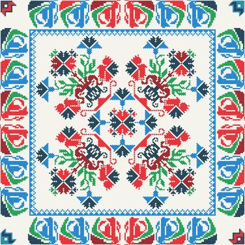 Ukrainian embroidery pattern 74
