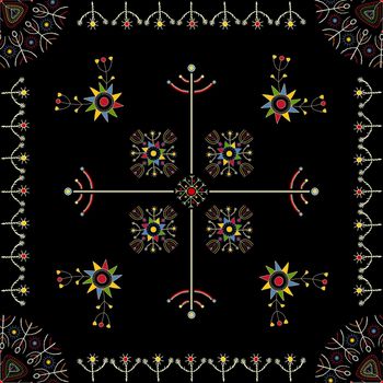 Mulgi folk art pattern 20