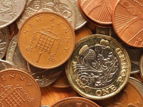Pound coins United Kingdom currency