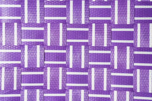 weaving white and purple violet pattern