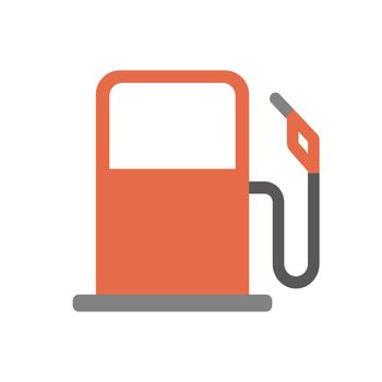 Gas station icon. Gasoline refueling. Vector.