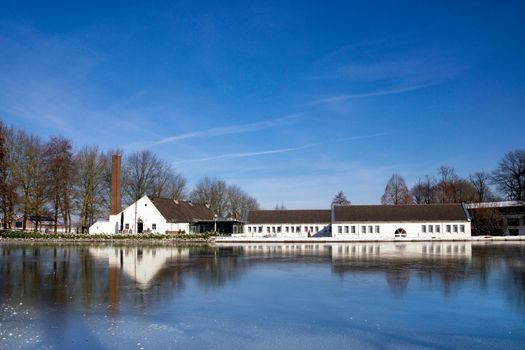 View at the Vaalsbroekermolen watermill near Vaals