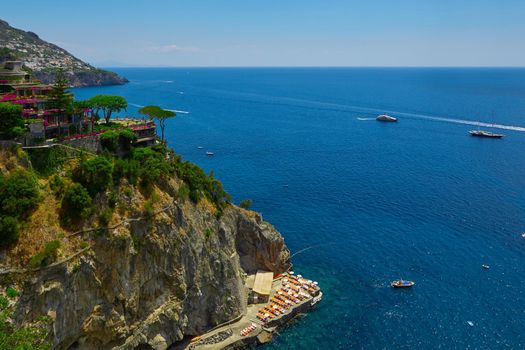 Beautiful view on Amalfi coast, Italy