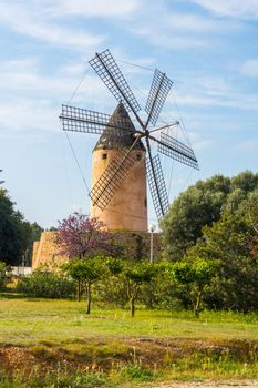 Typical wind mill, Majorca