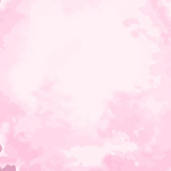 pink watercolor background with drips blots and smudge stains