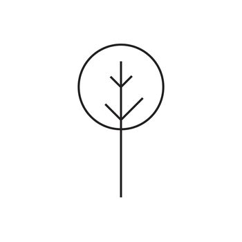 Tree line icon