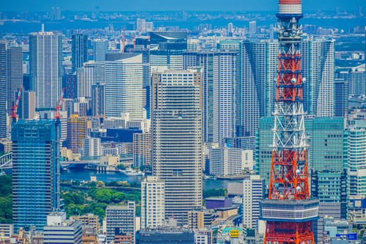 Tokyo Tower and Urban Landscapes