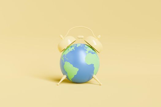 Alarm clock in shape of Earth