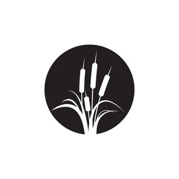 Reeds icon vector design template 