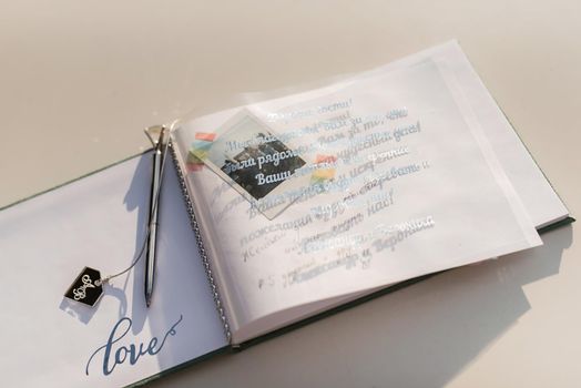 book of wishes for newlyweds