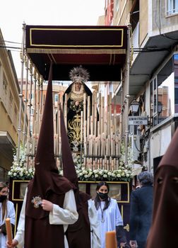 Easter Parade in procession of Holy Week in Elche, Spain