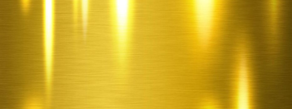Gold metal texture background with copy space illustration