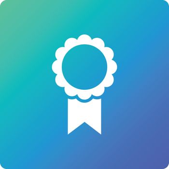 award vector icon. award single web icon on trendy gradient