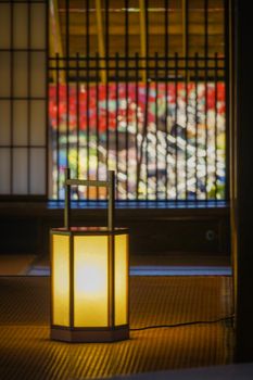 Japanese-style room and lighting of Japanese architecture