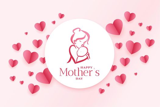 mom and child love relation mother's day greeting