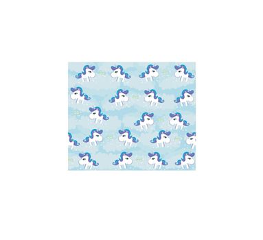 Cute seamless pattern with unicorns
