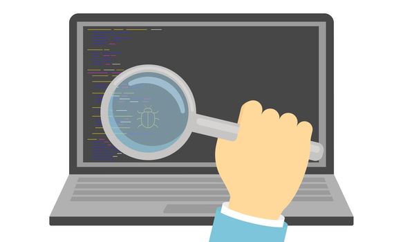 Detection of errors in the program code.