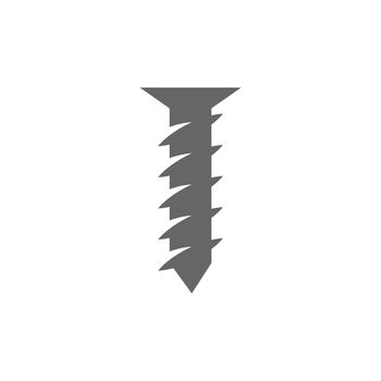 Screw, bolt icon logo design illustration