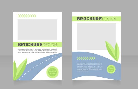 Purchase bicycle blank brochure design