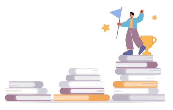 Reading for achieve goals, education success