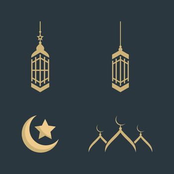 Mosque silhouette logo