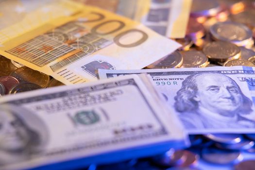 Dollar and Euro, Fiscal Economy of United States and European Union 