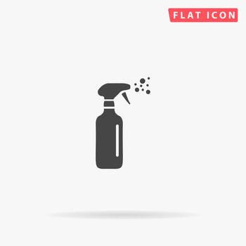 Spray Bottle flat vector icon