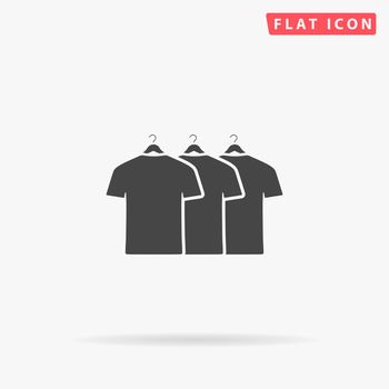 Tshirt Clothes flat vector icon